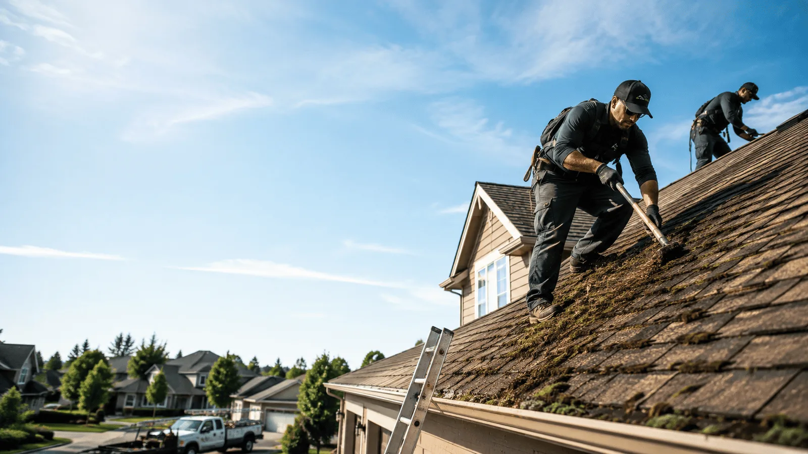 Roof Moss Removal in Caroline, WI near me